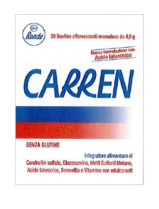 CARREN 20 BUSTINE EFFERVESCENTI MONODOSE DA 4,6 G L'UNA - Farmapre