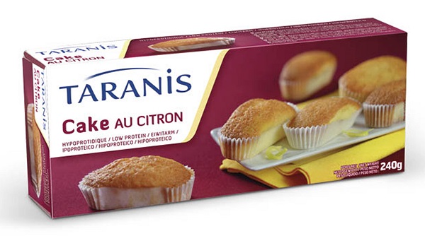 TARANIS TORTINA LIMONE 6 X 40 G - Farmapre