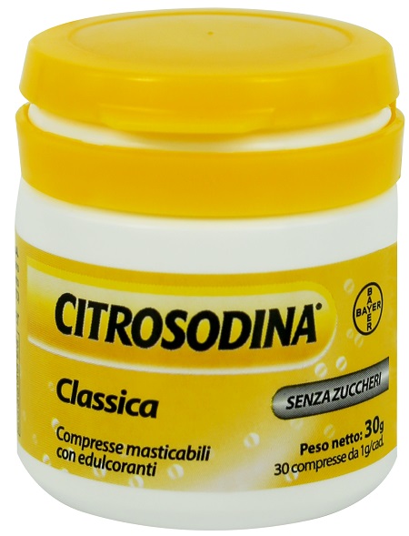 CITROSODINA CLASSICA 30 COMPRESSE MASTICABILI - Farmapre