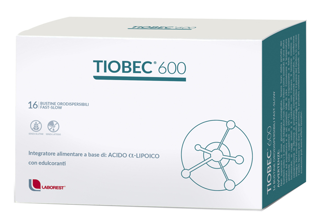 TIOBEC 600 16 BUSTINE OROSOLUBILI - Farmapre