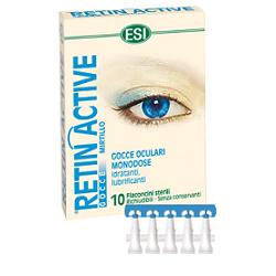 ESI RETIN ACTIVE MIRTILLO GOCCE OCULARI 10 FLACONCINI MONODOSE DA 0,5 ML - Farmapre