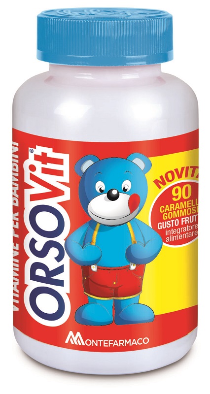 ORSOVIT CARAMELLE GOMMOSE 90 PEZZI - Farmapre