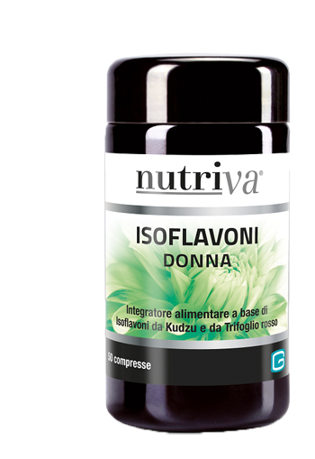 NUTRIVA ISOFLAVONI DONNA 50 COMPRESSE - Farmapre