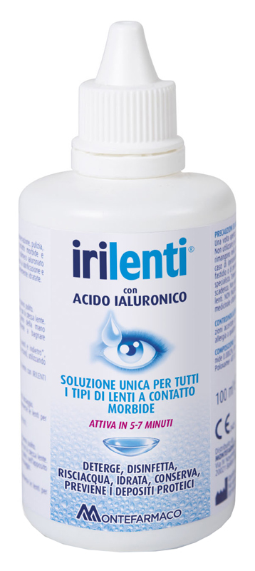 SOLUZIONE UNICA PER LENTI A CONTATTO IRILENTI 100ML - Farmapre