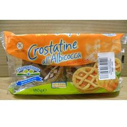 HAPPY FARM CROSTATA DI ALBICOCCHE SENZA GLUTINE 180 G - Farmapre