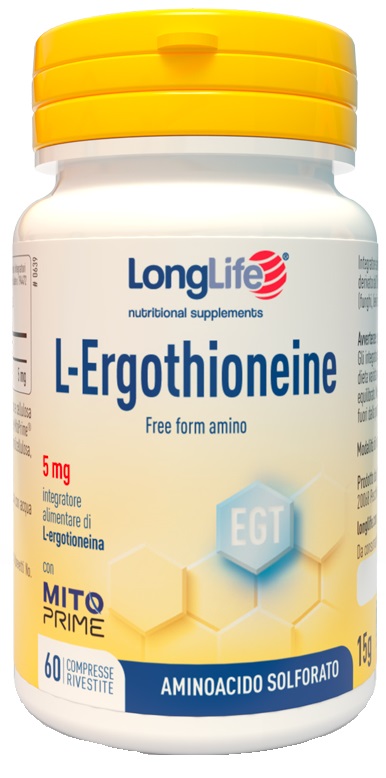 LONGLIFE L-ERGOTHIONEINE 60 COMPRESSE - Farmapre
