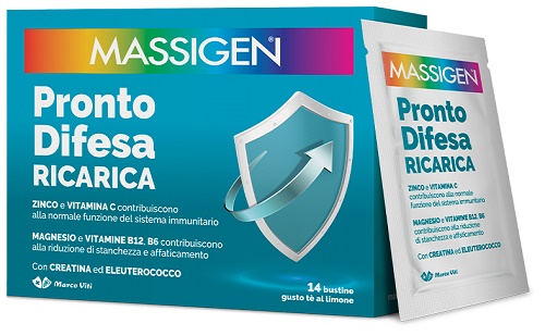 MASSIGEN PRONTO DIFESA RICARICA 14 BUSTINE DA 5 G - Farmapre
