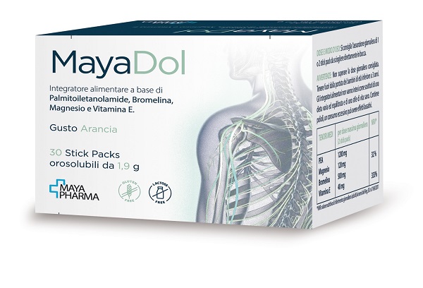MAYADOL 30 STICK PACKS OROSOLUBILI DA 1,9 G GUSTO ARANCIA SENZA GLUTINE SENZA LATTOSIO - Farmapre