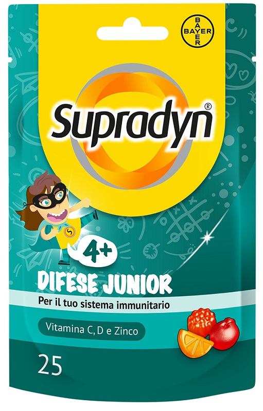 SUPRADYN DIFESE JUNIOR 25 CARAMELLE GOMMOSE - Farmapre