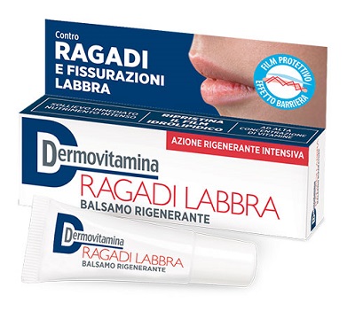 DERMOVITAMINA RAGADI LABBRA BALSAMO RIGENERANTE 8 ML - Farmapre
