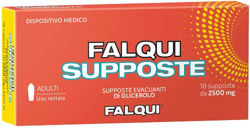 SUPPOSTE FALQUI 18 SUPPOSTE CON GLICERINA 2500MG ADULTI - Farmapre