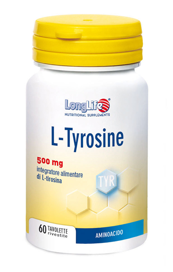 LONGLIFE L-TYROSINE 60 TAVOLETTE RIVESTITE DA 1,2 G - Farmapre