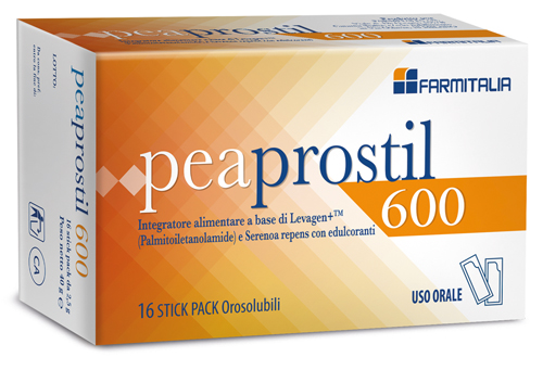 PEAPROSTIL 600 16 STICK PACK OROSOLUBILI - Farmapre