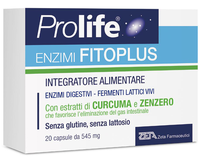 PROLIFE ENZIMI FITOPLUS 20 CAPSULE - Farmapre