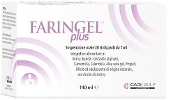 FARINGEL PLUS 20 STICK PACK 7 ML - Farmapre