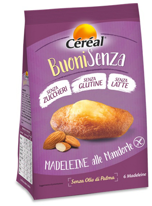CEREAL BUONISENZA MADELEINE ALLE MANDORLE 180 G - Farmapre