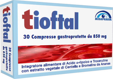TIOFTAL 30 COMPRESSE GASTROPROTETTE - Farmapre