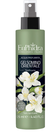 EUPHIDRA ACQUA PROFUMATA GELSOMINO IN FLACONE CON ETICHETTA POMPA SPRAY - Farmapre