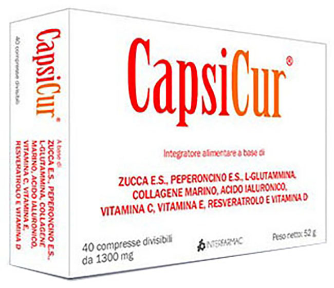 CAPSICUR 40 COMPRESSE - Farmapre