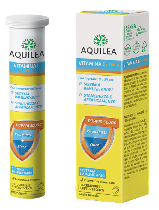AQUILEA VITAMINA C 14 COMPRESSE EFFERVESCENTI - Farmapre