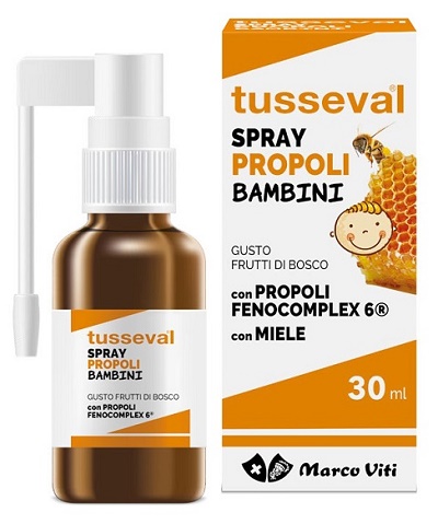 TUSSEVAL GOLA PROPOLI SPRAY PER BAMBINI 30 ML - Farmapre