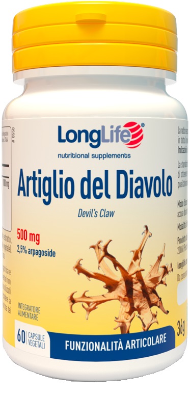 LONGLIFE ARTIGLIO DEL DIAVOLO 2% 60 CAPSULE - Farmapre