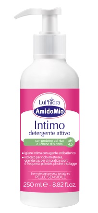 EUPHIDRA AMIDOMIO INTIMO DETERGENTE ATTIVO 250 ML - Farmapre
