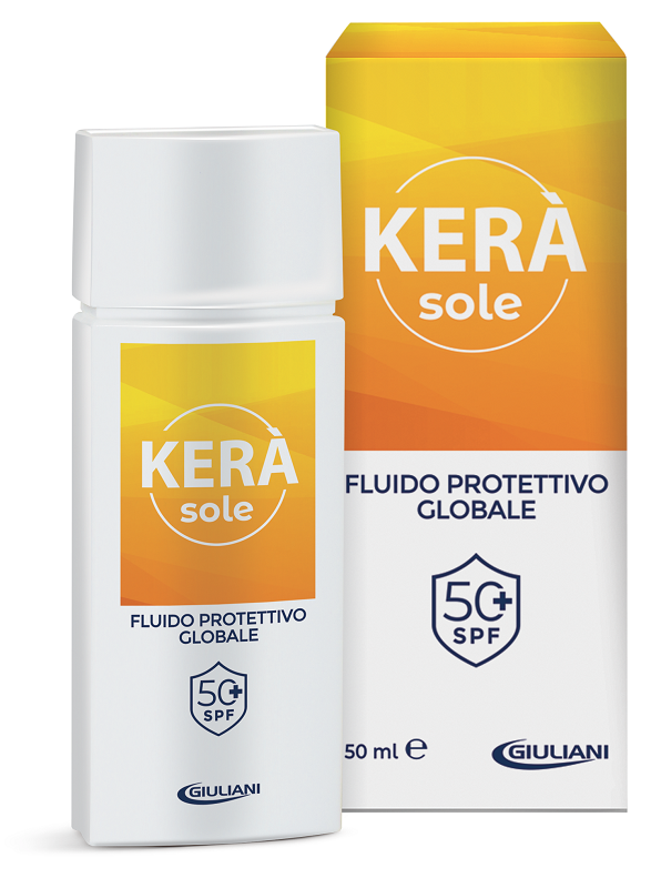 KERA' SOLE FLUIDO PROTETTIVO GLOBALE SPF 50+ 50 ML - Farmapre