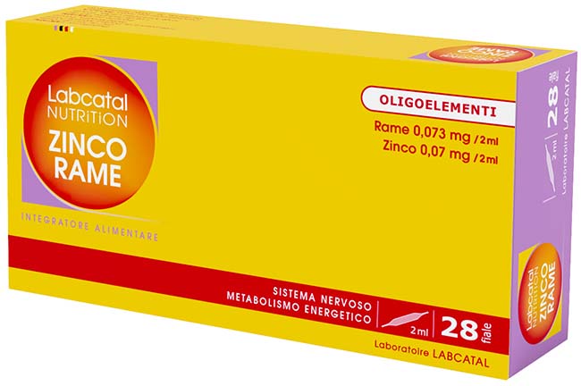 LABCATAL NUTRITION ZINCO RAME 28 FIALE 2 ML - Farmapre