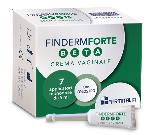 FINDERM FORTE BETA CREMA VAGINALE 7 APPLICATORI MONOUSO 5 G - Farmapre
