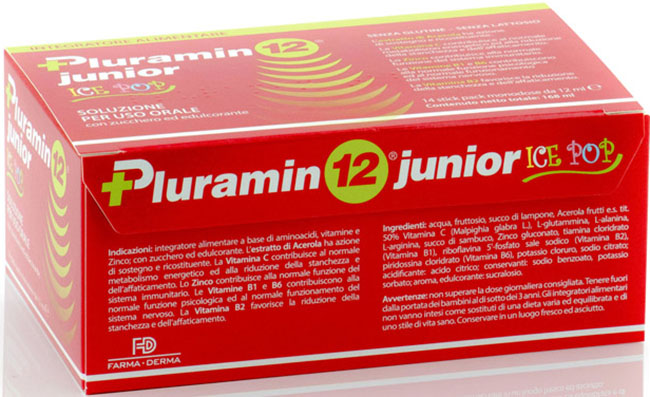 PLURAMIN12 JUNIOR 14 STICK PACK 12 ML - Farmapre