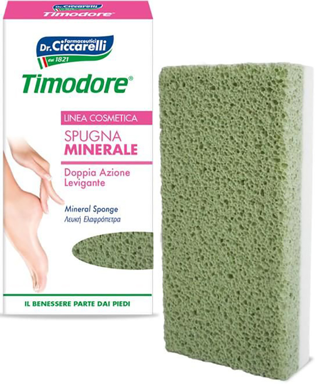 TIMODORE SPUGNA MINERALE DOPPIA AZIONE - Farmapre