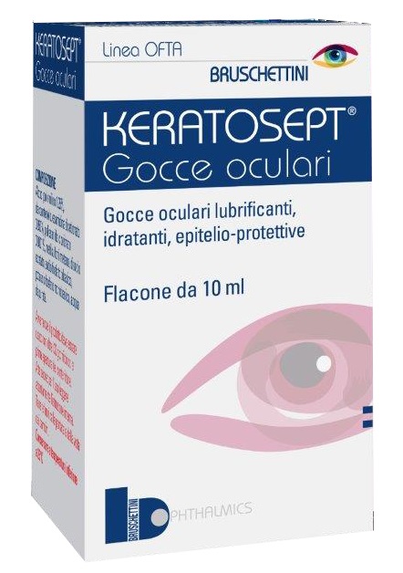 GOCCE OCULARI KERATOSEPT 10 ML - Farmapre