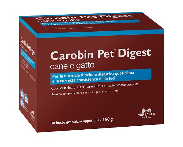 CAROBIN PET DIGEST GRANULARE 30 BUSTE DA 5 G - Farmapre