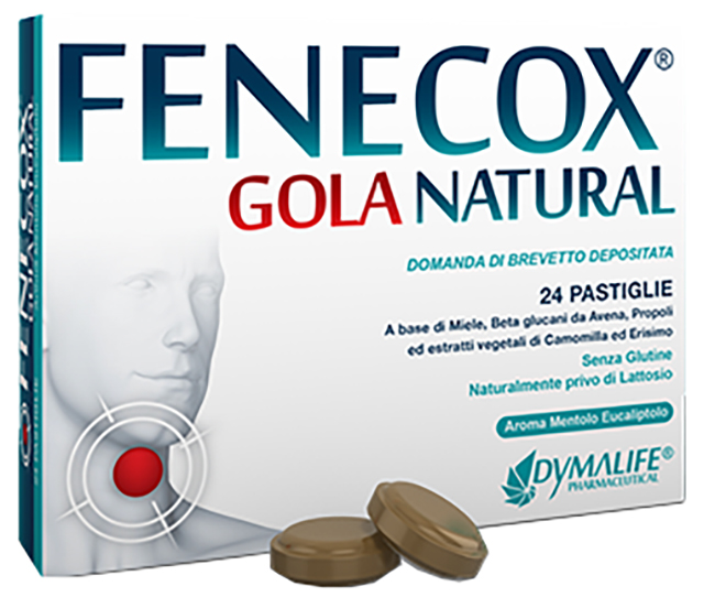FENECOX GOLA NATURAL MENTOLO EUCALIPTO 36 PASTIGLIE - Farmapre