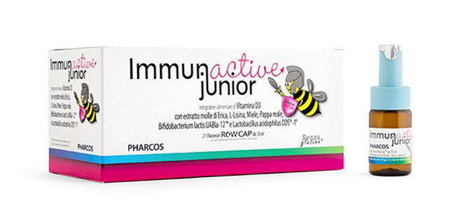 IMMUNACTIVE JUNIOR PHARCOS 21 FIALE 10 ML - Farmapre