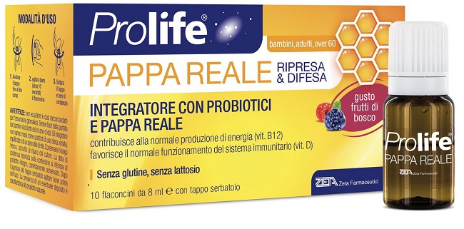 PROLIFE PAPPA REALE 10 FLACONI DA 8 ML - Farmapre