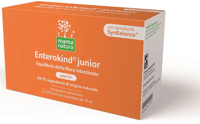 MAMA NATURA ENTEROKIND JUNIOR 10 FLACONCINI 10 ML - Farmapre