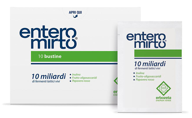 ENTERO MIRTO 10 BUSTINE - Farmapre