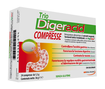 TRIO DIGERACID 24 COMPRESSE - Farmapre