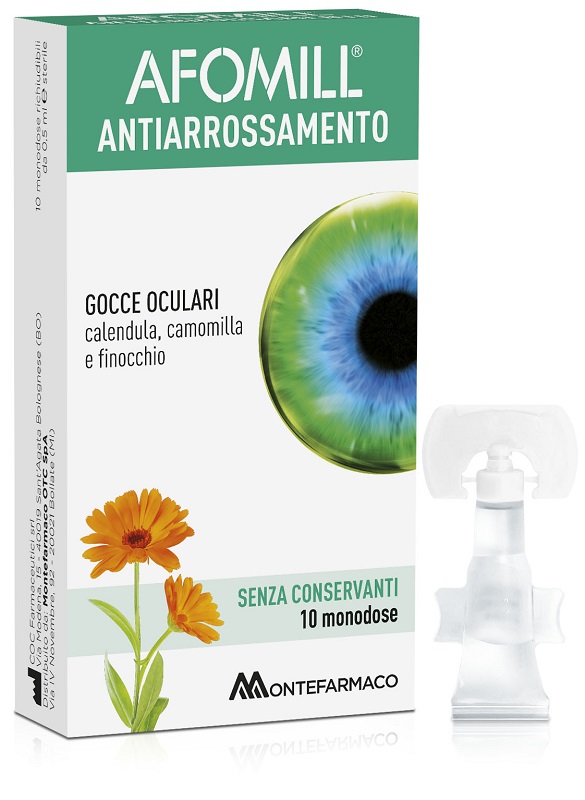 AFOMILL ANTIARROSSAMENTO SENZA CONSERVANTI 10 FIALE DA 0,5 ML - Farmapre