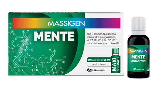 MASSIGEN MENTE 10 FLACONI DA 25 ML - Farmapre