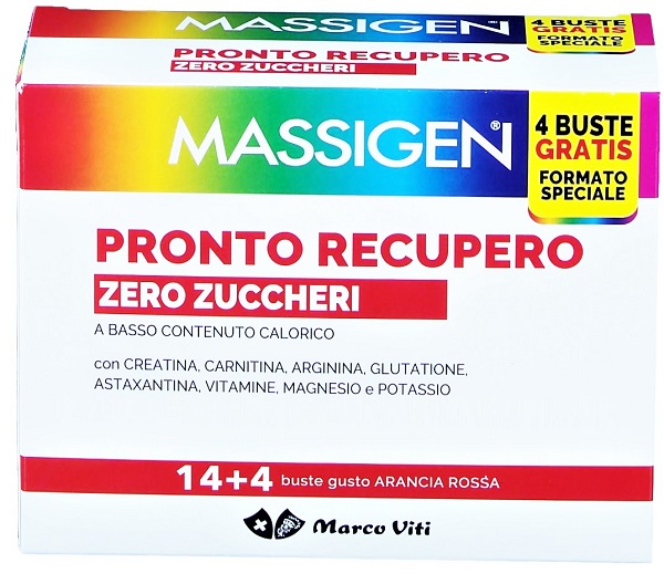 PRONTO RECUPERO ZERO ZUCCHERO 14 BUSTINE + 4 BUSTINE - Farmapre