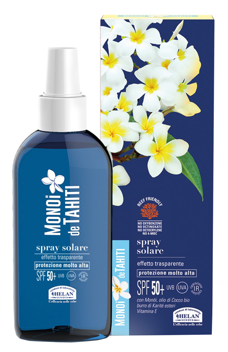 MONOI DE TAHITI SPRAY SOLARE EFFETTO TRASPARENTE SPF50+ 150 ML - Farmapre