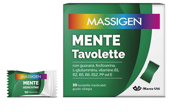 MASSIGEN MENTE 30 TAVOLETTE MASTICABILI - Farmapre