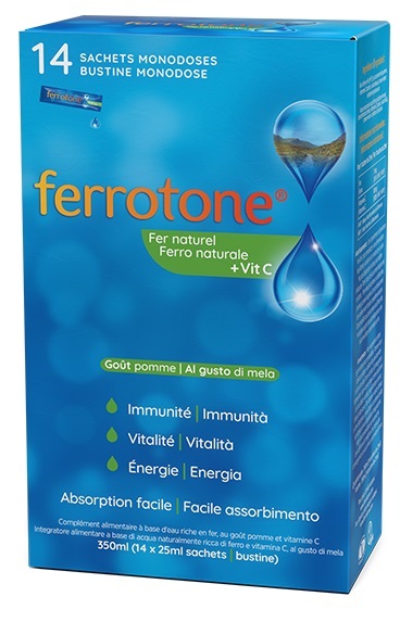 FERROTONE APPLE 14 BUSTINE - Farmapre