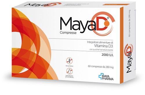 MAYA D 60 COMPRESSE MASTICABILI DA 280 MG - Farmapre