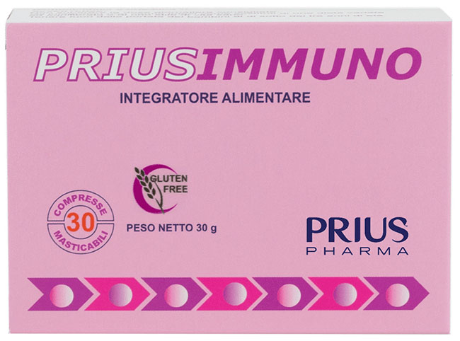 PRIUSIMMUNO 30 COMPRESSE MASTICABILI - Farmapre