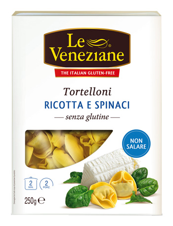 LE VENEZIANE TORTELLONI RICOTTA E SPINACI 250 G - Farmapre