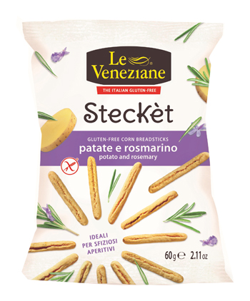 LE VENEZIANE STECKET PATATE ROSMARINO 60 G - Farmapre